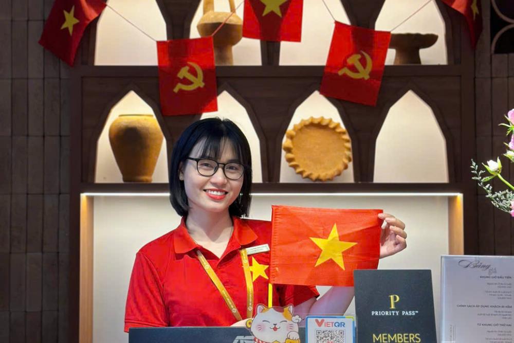The Spirit of Pride on Reunification Day at SH Airport Lounge